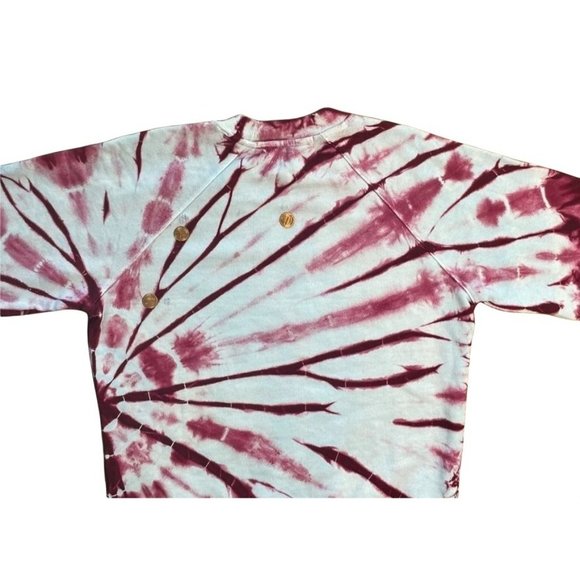 WOMENS PROENZA SCHOULER WHITE LABEL CREWNECK SWEATSHIRT BLUE & BURGUNDY … - Picture 12 of 12